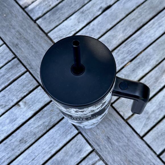 Skull Floral Voyager 40 oz Steel Insulated Tumbler Halloween 2024 HydraPeak New - Picture 2 of 9